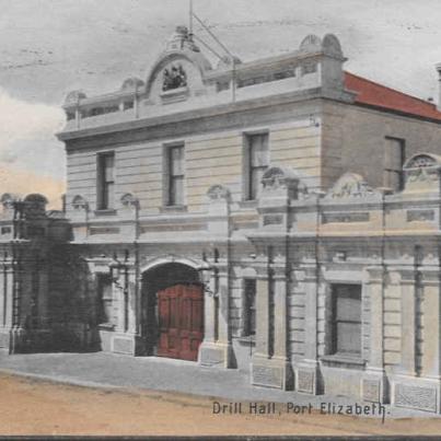 Drill Hall Port Elizabeth postal cancellation 1920