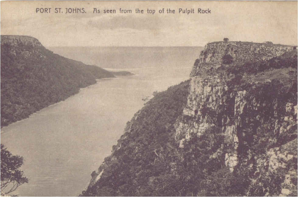 Port St Johns - As seen from the top of Pulpit Rock