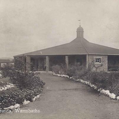 The Rodunda hot spring mineral bath at Warmbaths Transvaal