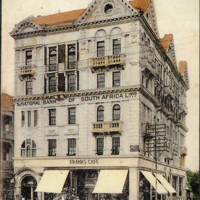 JOHANNESBURG Von Brandis The National Bank Building