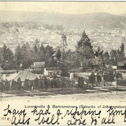 Johannesburg Lorentzville &amp; Bertramstown Suburbs of Johannesburg