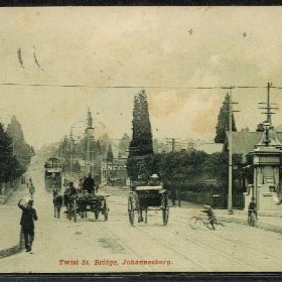 Johannesburg Twist Street Bridge