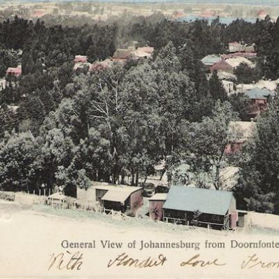 Johannesburg Gen view of Doornfontein
