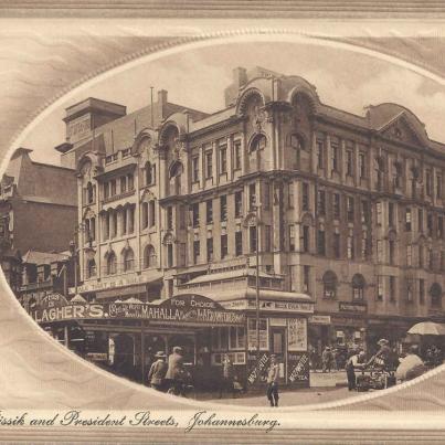 Corner Rissik and President Streets, Johannesburg