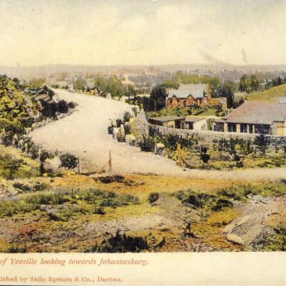 Johannesburg View of Yeoville looking towards Johannesburg