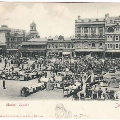 Johannesburg  - Market square 1903