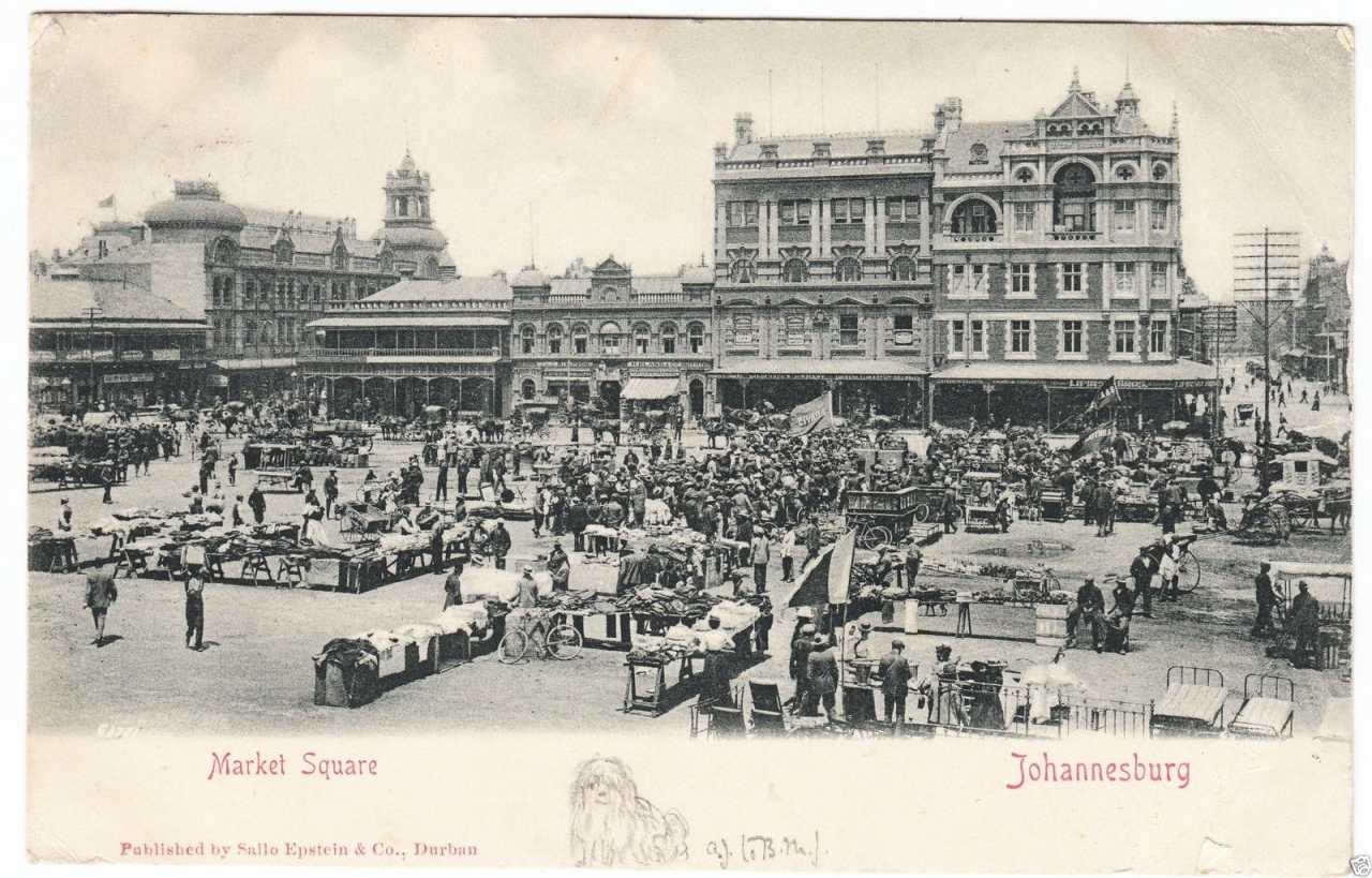 Johannesburg  - Market square 1903