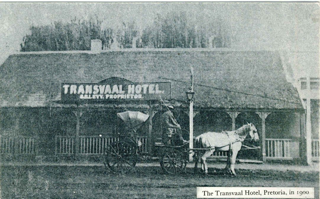 Pretoria The Transvaal Hotel in 1900