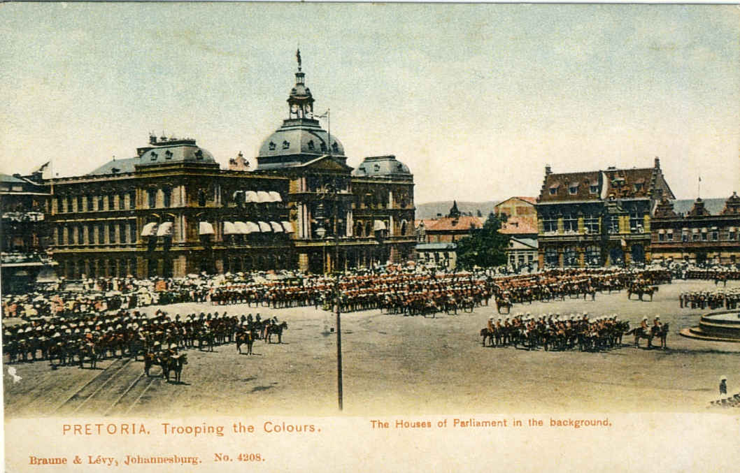 PRETORIA Trooping the Colours &amp; Houses of Parliament