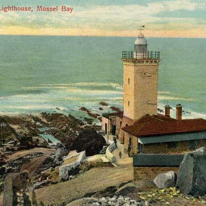 Mossel Bay light house in colour