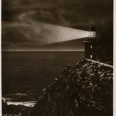 New light house, Cape Point at night