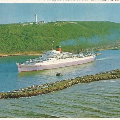 Durban, Transvaal Castle, Gaan verby die Bluff. Durbanhawe