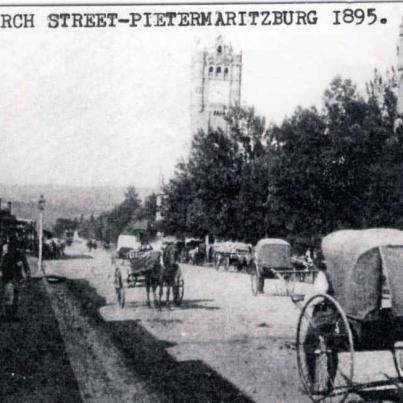 PIETERMARITZBURG Church Street c 1895