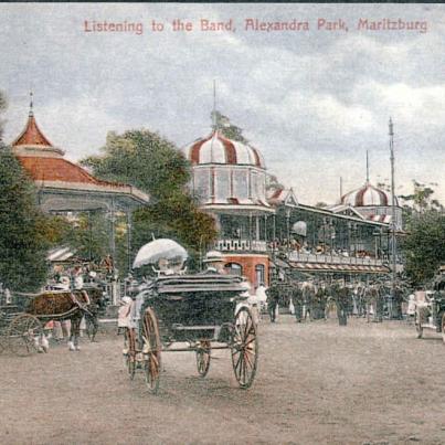 PIETERMARITZBURG, Alexandra Park - Listening to the band