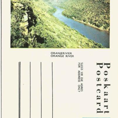 Suid Afrika, Oranjerivier