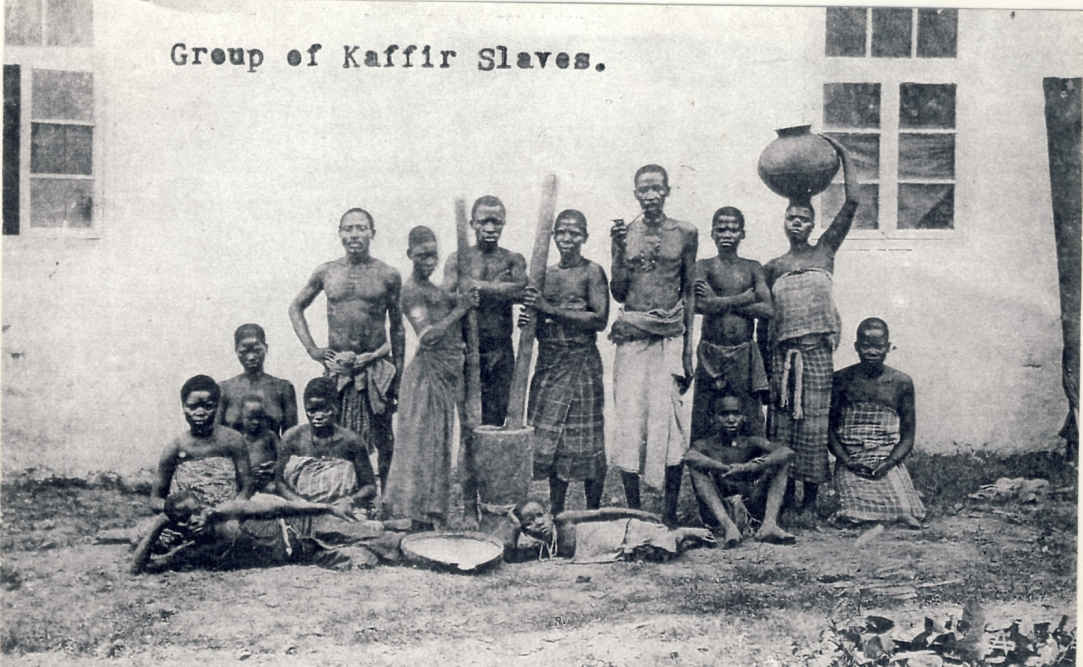 Group of Kaffir Slaves