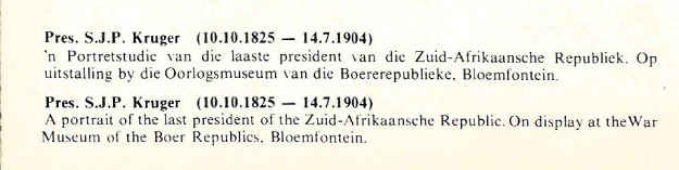 Pres S. J. P. Kruger. Laaste president van die Zuid-Afrikaansche Republiek _2