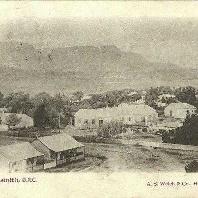 Harrismith, Orange River Colony.  South Africa 1905