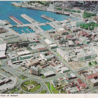 Hobart, Arial View