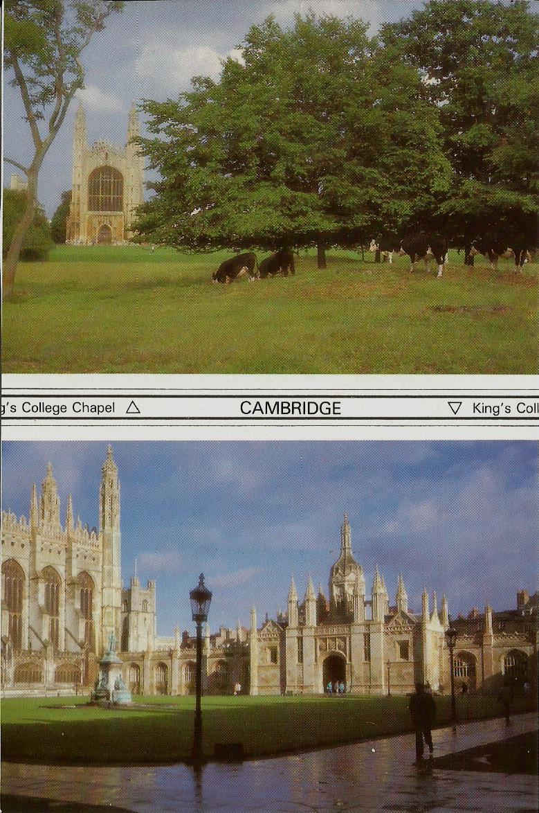 Cambridge, King's College Chapel and College