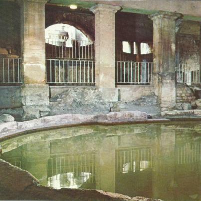 Somerset, Bath, Circular Bath, The Roman Baths