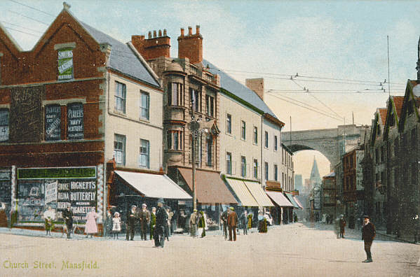 Mansfield, Church Street 1910