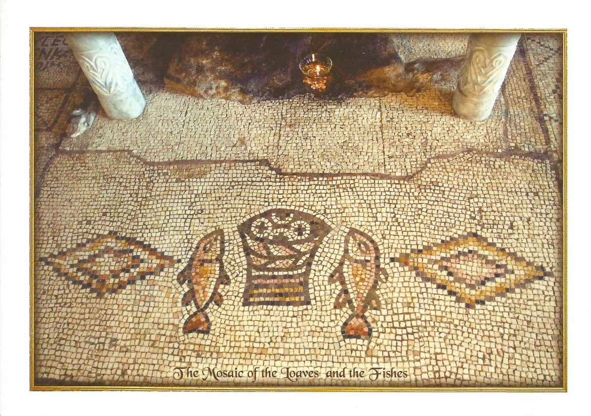 Tabgha_ Mosaic on Floor - Byzantine Church