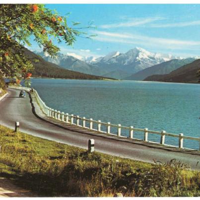 Lake Resia, Val Venosta, South Tirol