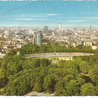 Milan, Town Arena and view of the City