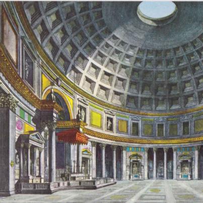 Pantheon interior, Rome_9