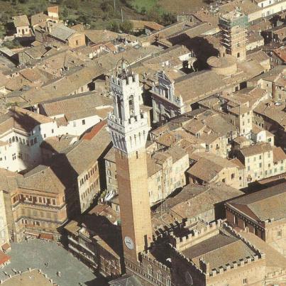Siena, Mangia's Tower &amp; Municipal Palace