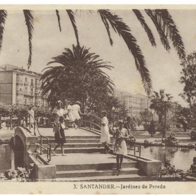 Jines de Pereda Gardens, Santander, Spain