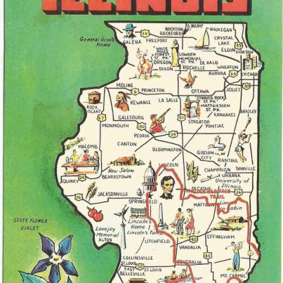 Illinois_ Prairie State_ Capital SPRINGFIELD