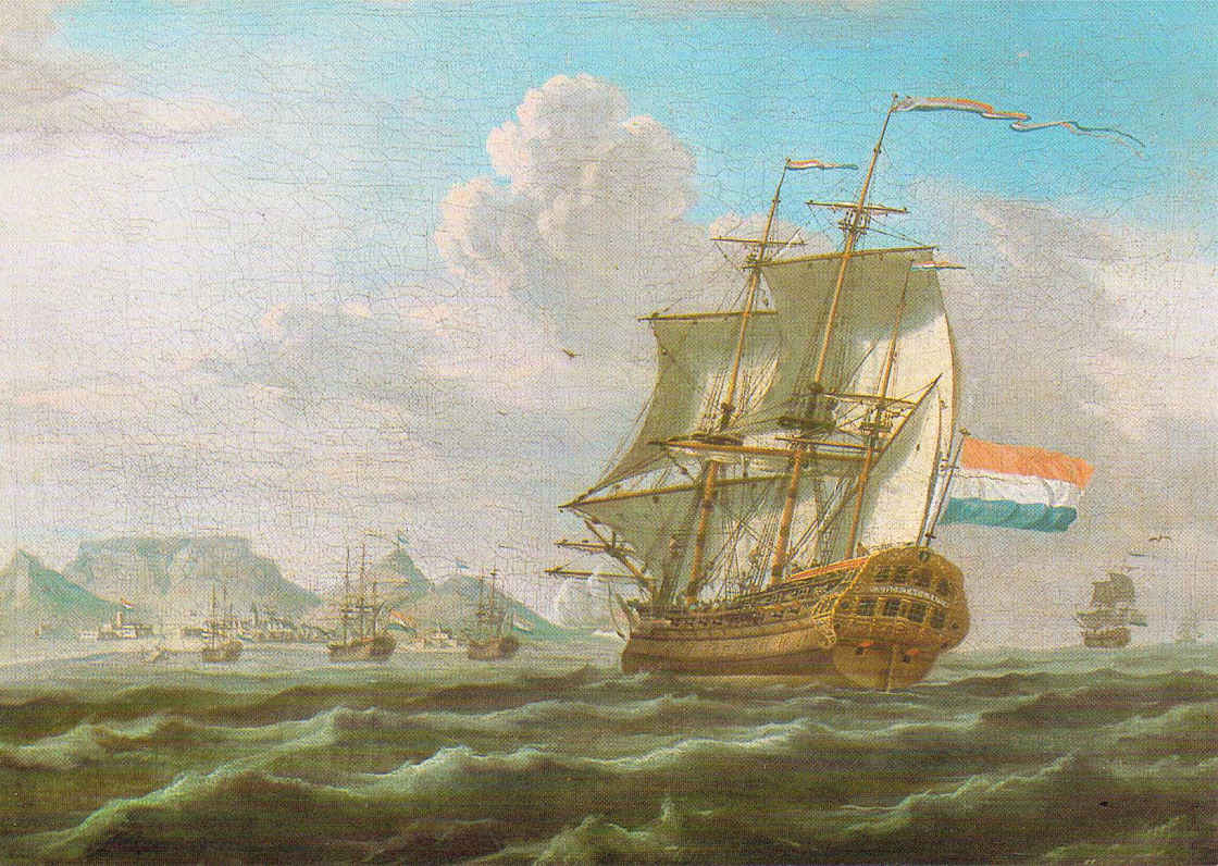 Kaapstad  Die Noord-Nieuwland in Tafelbaai  1762