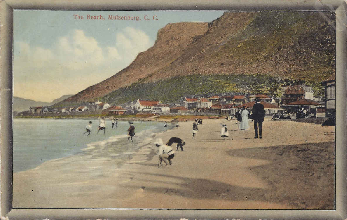 The beach, Muizenberg, Cape Colony