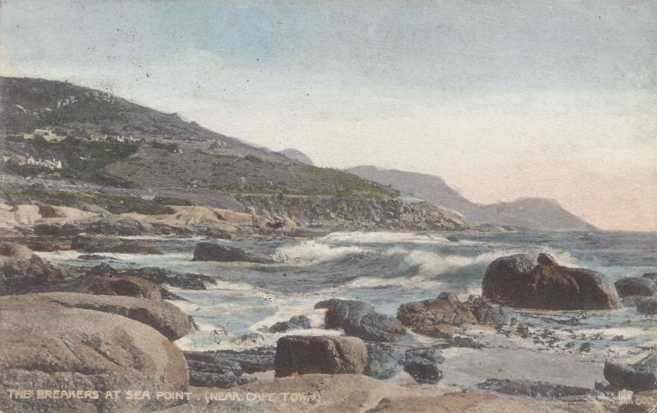The breakers and Sea Point (near Cape Town)