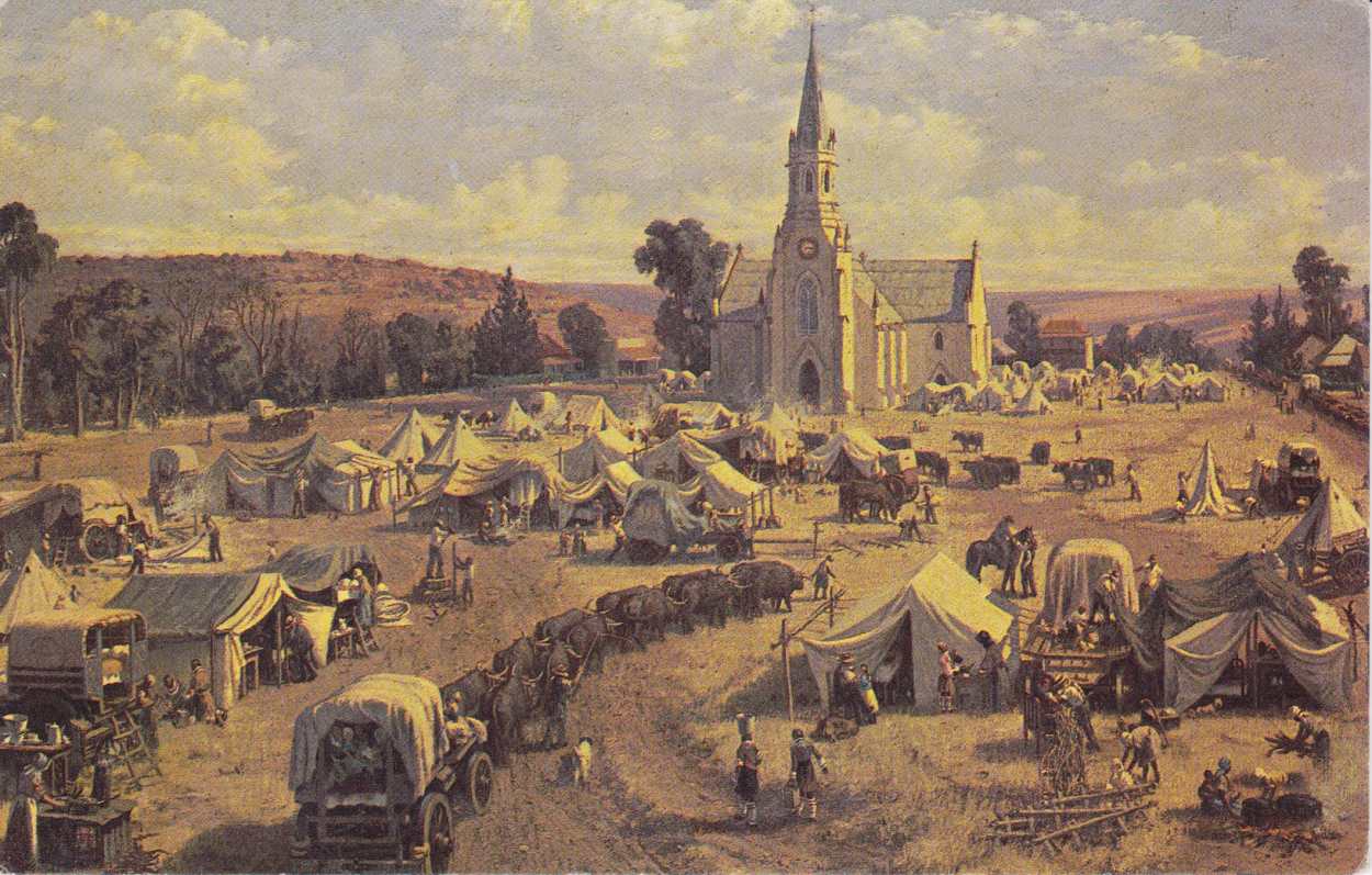 St Andrew's Church, Cape Town painted by Willem Hermanus Coetzer (1900-1983), Greeting Card