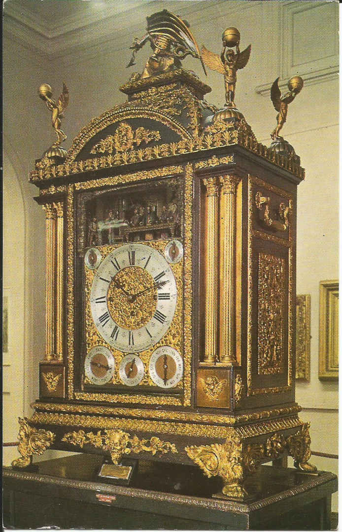 Pietermaritzburg, Tatham Art Gallery. Antique Chiming Clock