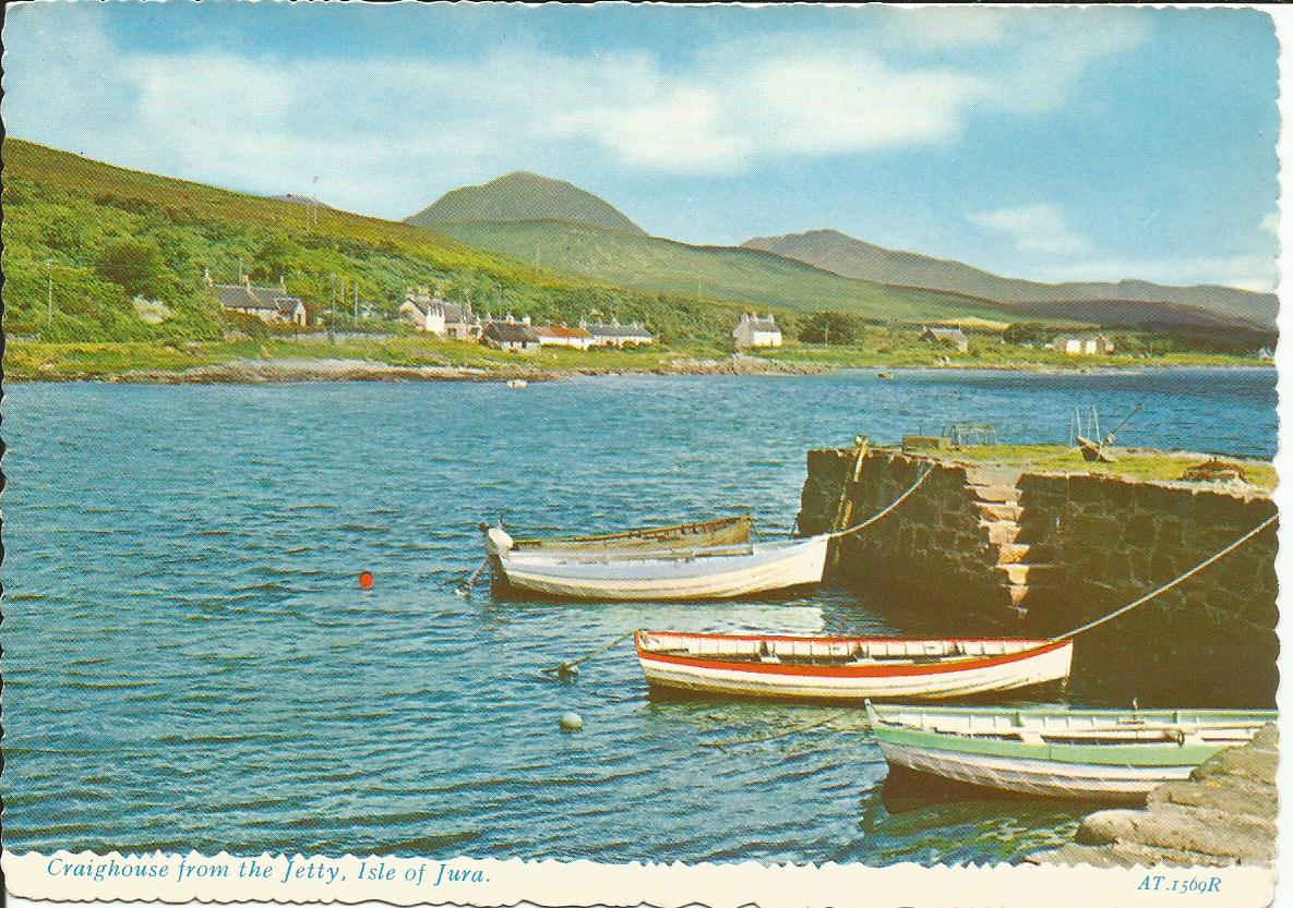Isle of Jura, Craighouse from the Jetty