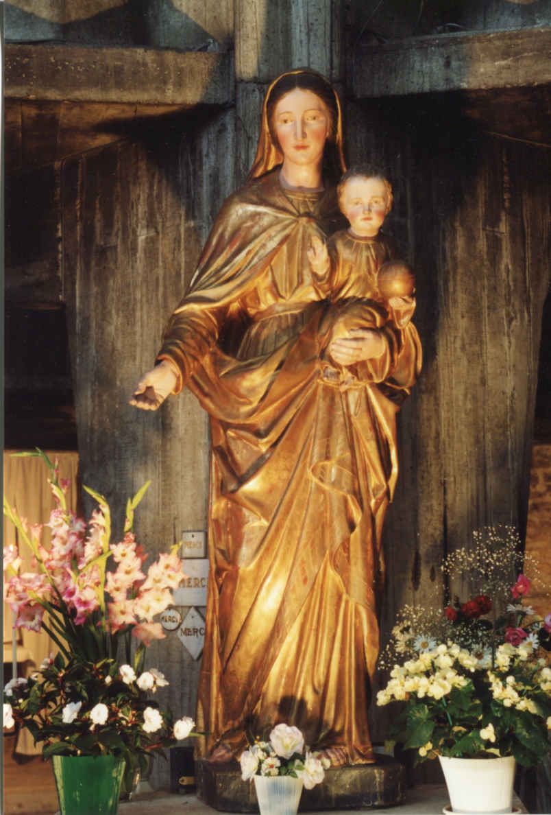 Statue of Our Lady Notre Dame de Royan France